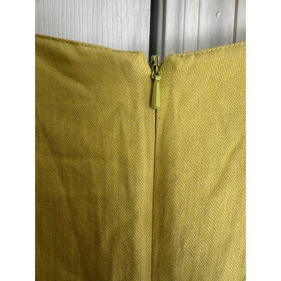 Matilda Jane A Line Green Sleeveless Dress Sz L Retro Summer - Picture 9 of 11